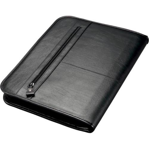 Alassio Limone A4 Organiser File Leather Look Black 30043 (80053LM)