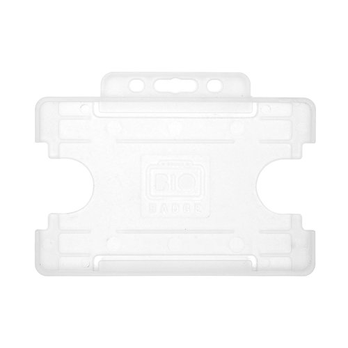 Dual Sided Open Faced ID Card Holders Landscape (809833)