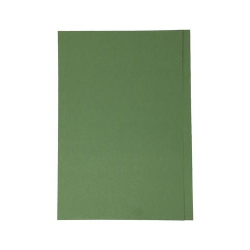 ValueX Square Cut Folder Manilla Foolscap 180gsm Green (Pack 100) (84841PG)