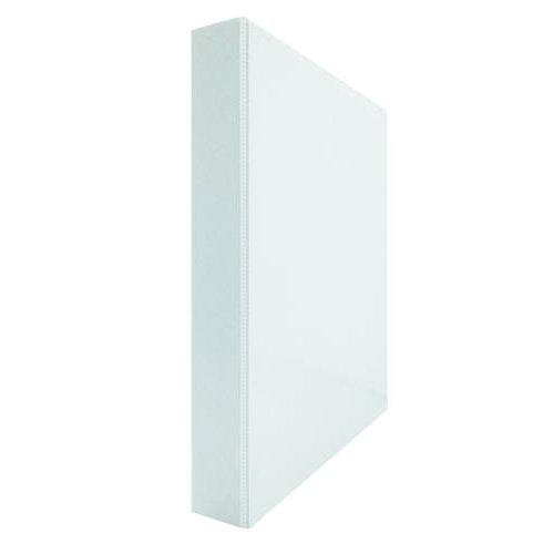 ValueX Presentation Ring Binder Polypropylene 2 D Ring A4 25mm Rings White (Pack 10) (85226PG)