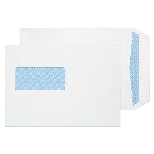 Blake Purely Everyday Pocket Envelope C5 Self Seal Window 90gsm White (Pack 500) (85282BL)