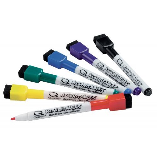 ValueX Whiteboard Marker Bullet Tip 2mm Line Assorted Colours (Pack 6) 1903792 (85688AC)