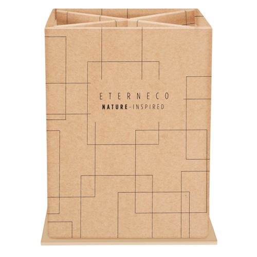 Eterneco Squared Pen Holder 4 Compartments Cardboard 67847D (86122EX)