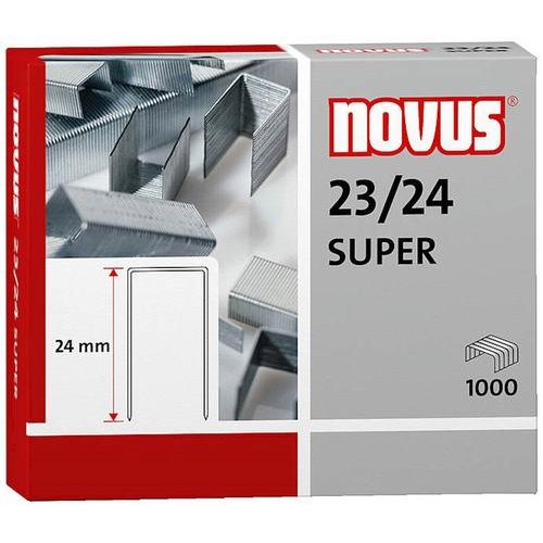 Novus 23/24mm Staples (Pack 1000) (86349PL)