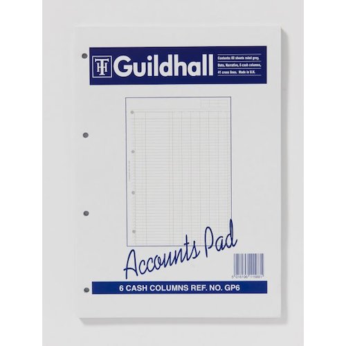 Guildhall Account Pad (86528EX)