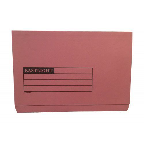 ValueX Document Wallet Full Flap Foolscap 270gsm Pink (Pack 50) 45417DENT (94357PG)