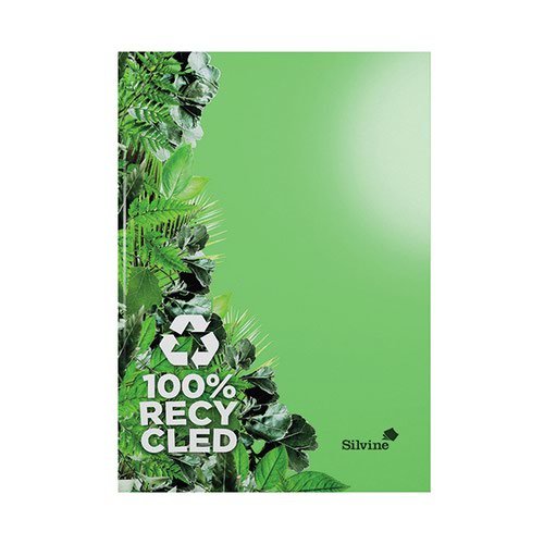 Silvine Premium 100% Recycled Casebound Notebook (95414SC)
