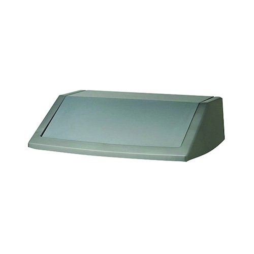 Addis Metallic Grey 60 Litre Flip Top Bin Lid 504895 (AG11797)