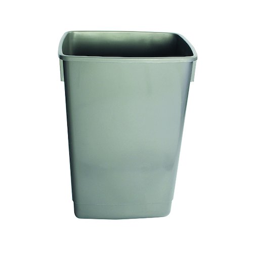 Addis Grey 54 Litre Recycling Bin Kit Base Metallic (3 Pack) 505574 (AG12058)