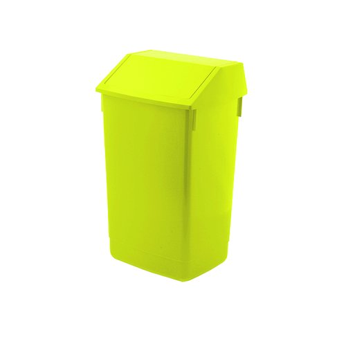 Addis Fliptop Bin 60 Litre Yellow AG813423 (AG813423)