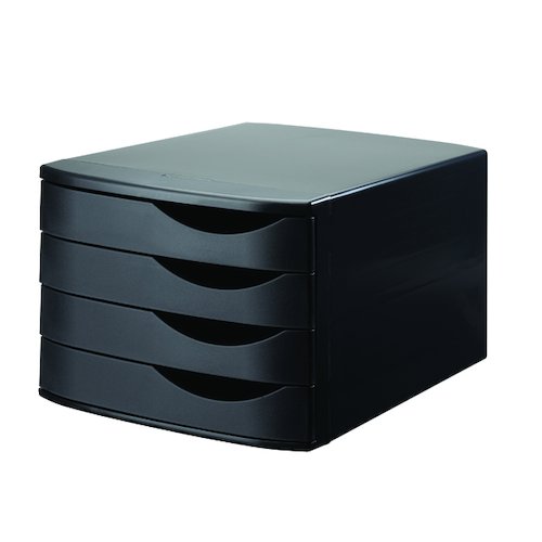 Jalema 4 Drawer Desktop Set Black 2686374299 (AL00158)