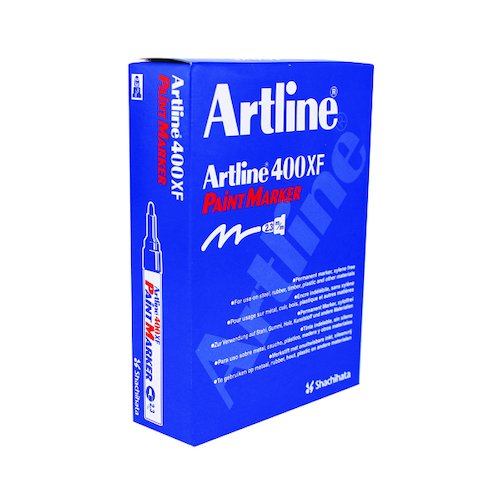 Artline 400 Bullet Tip Paint Marker Medium Yellow (12 Pack) A4006 (AR82020)