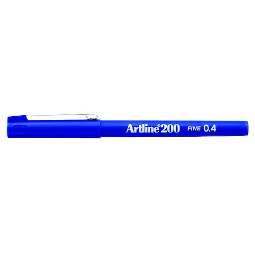 Artline 200 Fineliner Pen Fine Blue (12 Pack) A2003 (AR83026)