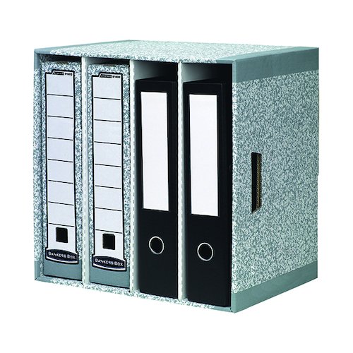Bankers Box File Store 4 Drawer Grey (5 Pack) 01840 (BB0184070)