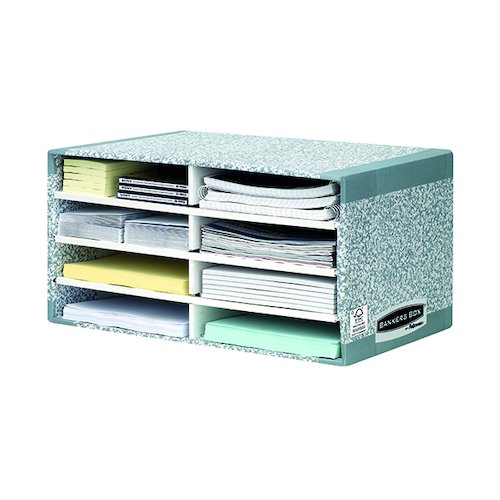 Bankers Box System Desktop Sorter Grey (5 Pack) 08750 (BB18750)