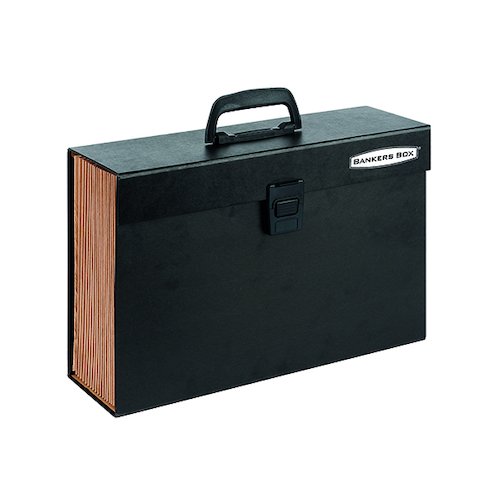Fellowes Bankers Box Expanding Handifile Black 9351501 (BB60883)