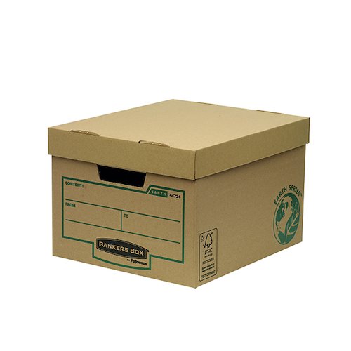 Bankers Box Earth Series Storage Box Brown (10 Pack) 4472401 (BB67063)