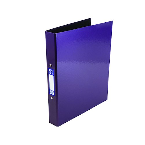 Elba Classy A4 Plus 25mm Metallic Purple Ring Binder 400017758 (BX10411)