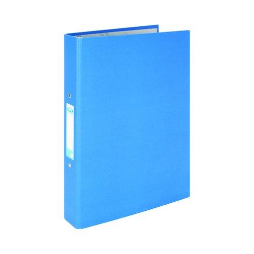 Elba A4 Blue 25mm Paper Over Board Ring Binder (10 Pack) 400033496 (BX14561)