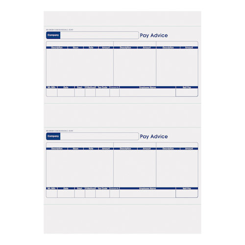 Sage Compatible Payslip (57058CF)