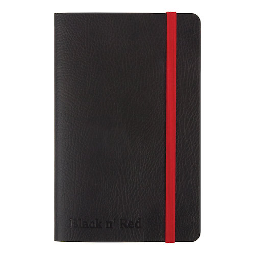 Black n Red Business Journal Soft Cover Ruled & Numbered (19748HB)