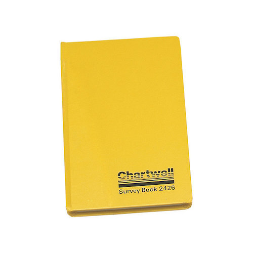 Chartwell Survey Book Level Collimation Weather Resistant Side Opening 80 Leaf 192x120mm (65251EX)