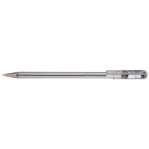 Pentel Superb Ball Pen Fine 0.7mm Tip 0.35mm Line Black (16636PE)