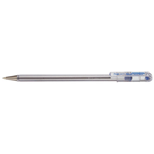 Pentel Superb Ball Pen Fine 0.7mm Tip 0.35mm Line Blue (16650PE)