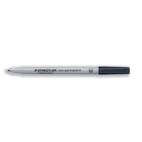 Staedtler 315 Lumocolor Pen Non permanent Medium 1.0mm Line Black (33219TT)