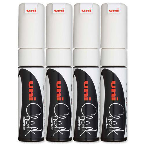 Uni Chalk Marker Chisel Tip Broad (10228UB)