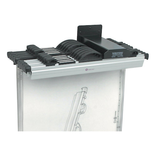 Arnos Hang A Plan Front Load Wall Rack for 10 Binders A0 A2 W140xD300xH100mm (75030PL)