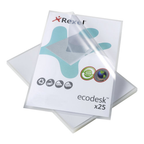 Rexel Eco Filing Folder Cut Flush Recycled Polypropylene Anti glare Finish A4 (27717AC)