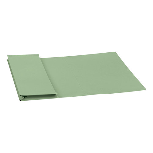 Guildhall Legal Document Wallet Full Flap 315gsm W356xH254mm Green (66357EX)