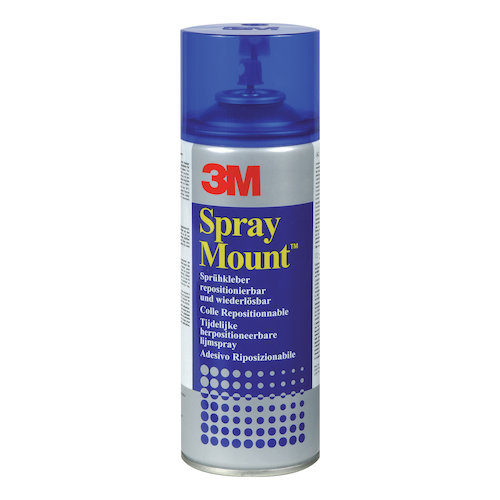 3M SprayMount Adhesive Spray Can CFC Free Non staining (38221MM)