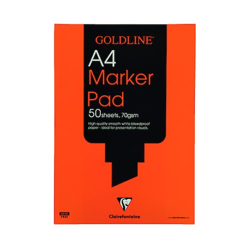 Clairefontaine Goldline Marker Pad 70gsm A4 GPB1A4 (CHGPB1A4)