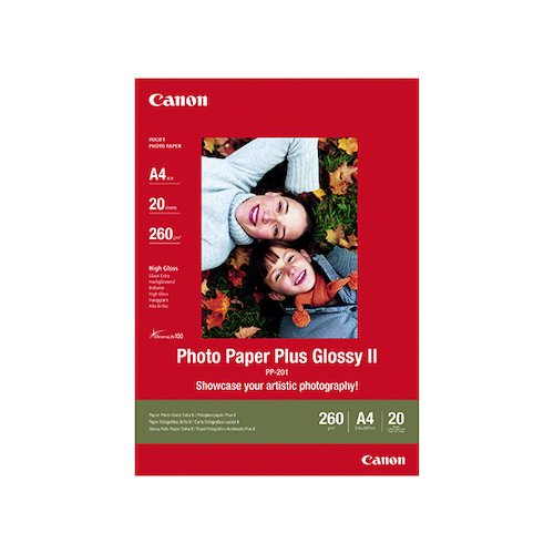 Canon A4 Photo Paper Plus Glossy 260gsm (20 Pack) 2311B019 (CO53726)