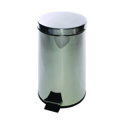 Stainless Steel Pedal Bin 12 Litre KCO568W12 (CPD00612)