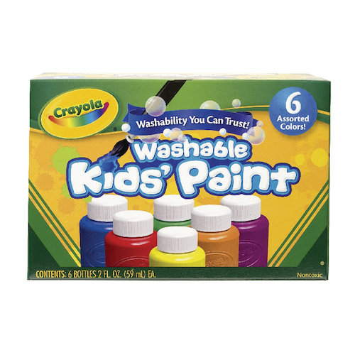 Crayola Washable Kids Paint Colours (36 Pack) 54 1204 (CRY2828)