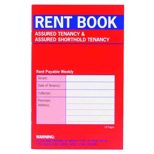 Country Assured Tenancy Rent Book (20 Pack) C237 (CTY10027)