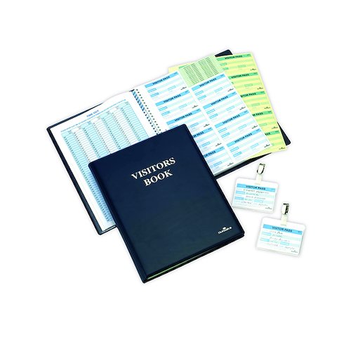 Durable Visitors Book with 300 Badge inserts 1465/00 (DB10092)