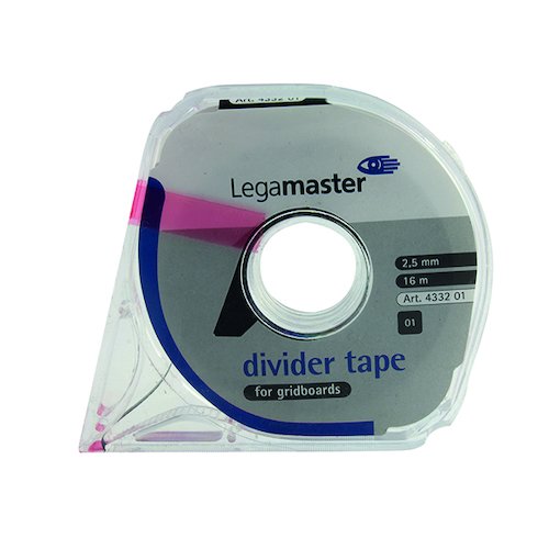 Legamaster Self Adhesive Tape For Planning Boards 16m Black 4332 01 (ED02985)