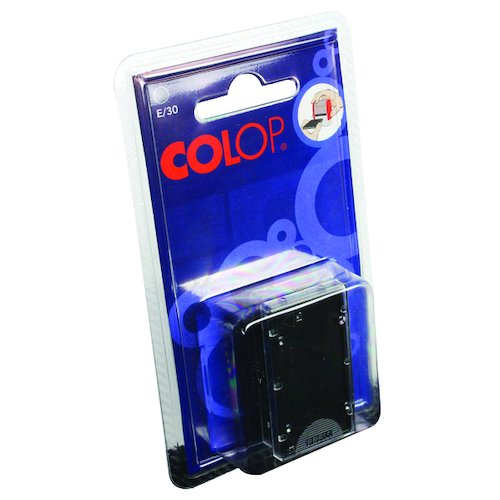 COLOP E/30 Replacement Ink Pad Black (2 Pack) E30BK (EM30499)
