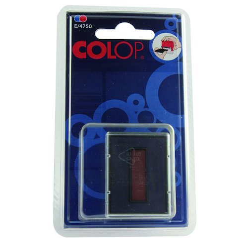 COLOP E/4750 Replacement Ink Pad Blue/Red (2 Pack) E4750 (EM43232)