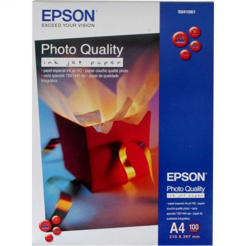 Epson A4 Photo Paper 100 Sheets   C13S041061 (EPS041061)