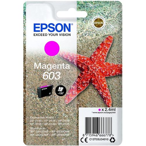 Epson 603XL Ink Cartridge (EPT03A34010)