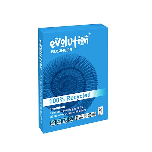 Evolution White A3 Business Recycled Paper 100gsm Ream 500 EVBU42100 (EVO00089)