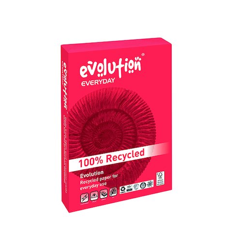 Evolution White Everyday A3 Recycled Paper 80gsm (500 Pack) EVE4280 (EVO00095)