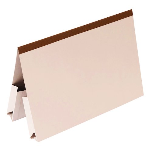 Exacompta Guildhall Reinforced Legal Double Pocket Wallet Buff (25 Pack) 218 BUF (GH10066)