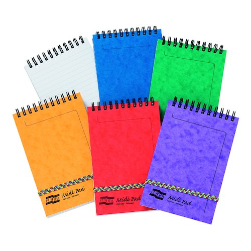 Clairefontaine Europa Midi Notepad 152x102mm Assortment A (10 Pack) 4935 (GH10202)
