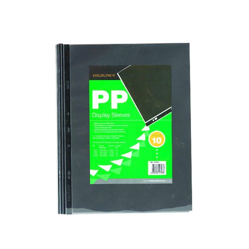 Goldline Polypropylene Display Sleeve A1 (10 Pack) PDSA1Z (GH12795)